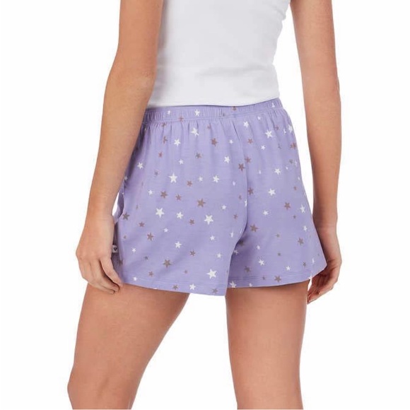 COPY - Jane and Bleecker Ladies' Sleep Short, 3-pack Black, Purple and gray. Si… - Picture 4 of 5